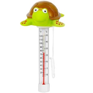 Thermom&egrave;tre de piscine, gadgets de piscine, thermom&egrave;tre flottant, mignon pour piscine, jacuzzi, bassin &agrave; poissons et piscine pour b&eacute;b&eacute; (tortue) - Neuf