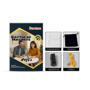 Jeu D'échecs Magnétique, Jeu Magnétique, Jeux De Société Magnétiques Avec Ficelle Pour Les Voyages Nocturnes En Famille, Jeu Magnétique-Pièce - Neuf