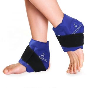 Pack De Glace Enveloppements Pack De 2 - Cheville Th&eacute;rapie Par Le Froid Packs Pour Des Blessures, Des Tendinites De Secours, R&eacute;utilisable, R&eacute;glable, Bleu - Neuf