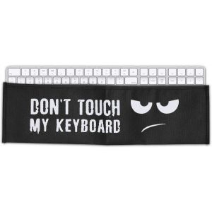 Housse &eacute;cran Clavier Compatible avec Apple Magic Keyboard avec Pav&eacute; Num&eacute;rique Protection Clavier PC Blanc-Noir - Neuf