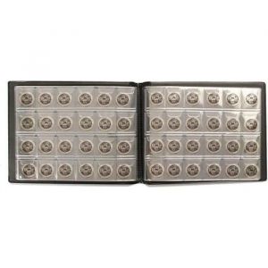 Support de stockage de pièces de monnaie de 240 Pockets Collection Penny l'Book collect portable - Neuf