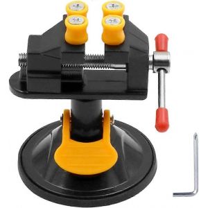 Mini Étau Universel 360 Étau D'Aspiration Pince Perceuse À Colonne Étau Banc de Table - Neuf