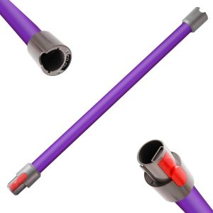 Tube de Remplacement pour Aspirateur Balai Dyson V15 V11 V10 V8 V7, Pieces de Rechange Extension Aspirateur, 72.9 cm (Violet) - Neuf