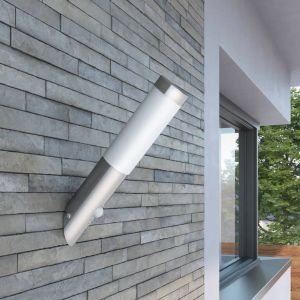 Prolenta Premium - Applique Murale Design Avec D&eacute;tecteur, Inclin&eacute;e - Neuf