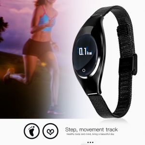 Montre Connectee Bluetooth Etanche Avec Suivi De La Frequence Cardiaque Et De La Condition Physique - Neuf
