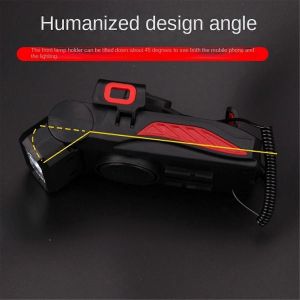 Phare De V&eacute;lo Rechargeable Par Usb,&Eacute;tanche,Lumi&egrave;re Verte - Neuf