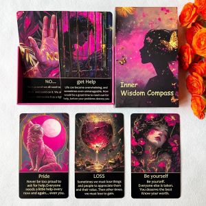 Chenquansarl-Explorez Les Royaumes Myst&eacute;rieux Avec Les Chakras Et L'oracle Reiki. Cartes Oracle Et Cartes De Tarot Pour D&eacute;butants, Cartes Oracle De Gu&eacute;rison &Eacute;nerg&eacute;tique - Neuf