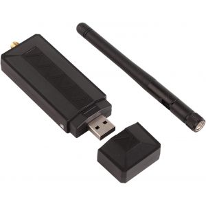 AR9271 Carte R&eacute;seau sans Fil USB,Carte R&eacute;seau sans Fil USB pour Ordinateur TV pour ,Adaptateur WiFi USB &agrave; Routage Souple ROS avec Antenne 2 DBi pour pour Linux - Neuf