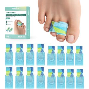 Kalanka-Hammer Toe Straightener ¿ Lot De 16 Bandages D'orteils Cassés ¿ Correcteur D'orteil En Marteau Pour Femme ¿ Attelles D'orteils Pour Orteils Tordus Et Courbés ¿ (Multi-Taille, Motif) - Neuf