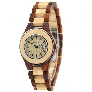 Mode Étanche Lover Montre Cadran Rond Analogique Loisir Affichage Quartz Montre-Bracelet Pour Bewell - Neuf