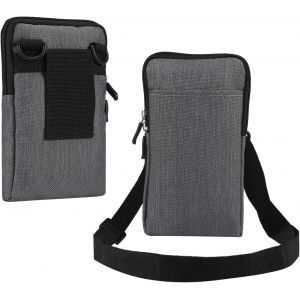 KAL-Pochette Telephone Ceinture Homme, Sacs À Bandoulière Réglable Téléphone Homme, 7.2"" Homme À Etanche Banane Randonnée Sacoche Carte Crédit Telephone Portable Portefeuille Sac À Main Cross Body Ba - Neuf