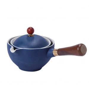 Service À Thé Chinois Kung Fu, Théière Rotative À 360 °, Cafetière En Céramique, Infuseur Semi-Automatique, Théière, Tasse - Neuf