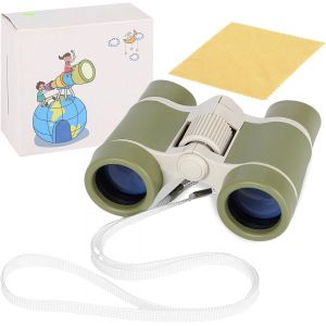 KALANKA-Jumelles Enfant, HD Lentille Jumelles, Pliable Binoculaire Télescope, Jumelles pour Enfants de 3-12 Ans, Grossissement 4X, Cadeau Enfant 3-12 Ans, Pur Observation des Oiseaux, D'ExtéRieur (Ve - Neuf