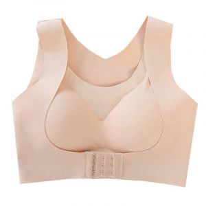 Soutien-Gorge Pour Femmes Correcteur De Posture Sans Couture Push Up Antichoc Sports Soutien Fitness Gilet Sous-Vêtements Corset Dos Bralette - Neuf