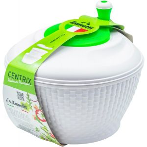Letnerny-Centrifugeuse Pour Salade 4 L, Centrifugeuse À Salade, Couleur Blanc Et Vert, Séchage Parfait, Fabriqué En Italie - Neuf