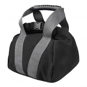 Sac De Sable Reglable En Toile Avec Poignee Pour Kettlebell, Ideal Pour Le Fitness, L'entra&icirc;nement A Domicile Et Le Yoga - Neuf