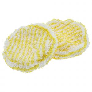 vhbw 2x Housses compatible avec K&auml;rcher SC 4 Premium, SC 4 EasyFix Premium Iron nettoyeur &agrave; vapeur - blanc / jaune - Neuf