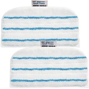 Black & Decker Microfibre Steam Mop Cleaning Pad (2, Standard) By Black + Decker - Neuf