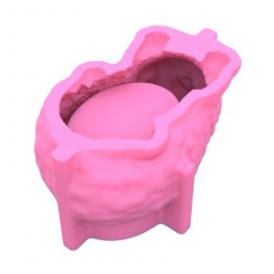 Mignon Animal En Forme De Cartoon Pot De Fleur Moules En Silicone Mignon H&eacute;risson Home Decor - Neuf