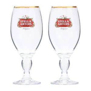 Lot De 2 Verres Bi&egrave;re Stella Artois 33 Cl, Neuf Et Officiel - Neuf