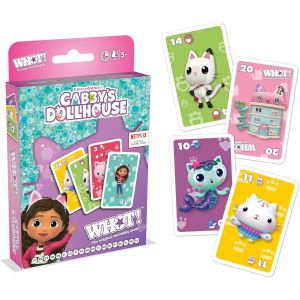 Sansh-Top Trumps Whot! Gabby Et La Maison Magique Jeux De Cartes - Jeu De Société - Jeu De Batailles - Jeu De Voyage - De 2 À 6 Joueurs - A Partir De 5 Ans - Neuf