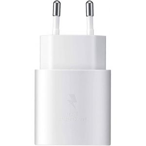 25w Chargeur Usb C Pour Samsung Galaxy S25 S24 S23 S22 S21 S20 Plus/Fe/Ultra,Z Fold 5/6,Z Flip 6/5,Note 10,A55 A54 A53 A52 A51 A35 A15 A14 A05s A04s,Chargeur Rapide Usb C Tablette Blanc - Neuf