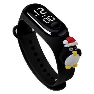 Mode Led Montre Numérique Luxe Lumière Écran Tactile Thème De Noël - Neuf