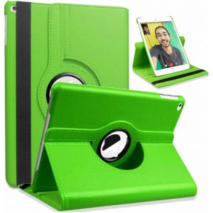 Kal-Étui Rotatif Pour Ipad 9.7 2018/2017 / Ipad Air 2 / Ipad Air (9,7"") - Rotation À 360 Degrés - Support De Visualisation Multi-Angle - En Cuir Synthétique Résistant Aux Chocs - Fonction - Neuf