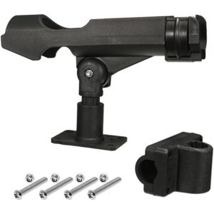 Support De Canne À Pêche Pour Bateau Et Kayak, Réglable Et Rotatif À 360° - Neuf