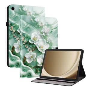 Étui En Cuir Pour Samsung Galaxy Tab A11 A9 + 8.7 Plus S5e T720, Étui Pour Tablette Tab A 10.1 T510 A8 X200 S4 10.5 S6 A7 Lite 10.4, Coque Tab S6 T860-White - Neuf