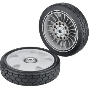 MEVRONISSHOP-2 pi&egrave;ces 9 pouces Roue Arri&egrave;re 42710-VH7-010ZA pour Honda HRX537 HRR216 HRX217 Tondeuse &agrave; Gazon - Neuf