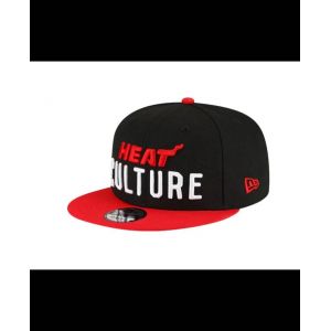 New Era - Casquette Miami Heat City - Noire - Neuf