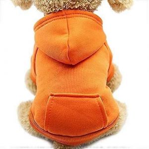 Chat Sweat À Capuche Vêtements Pour Chiens En Coton Avec Manteau D'hiver Et Poche Extérieure - Neuf