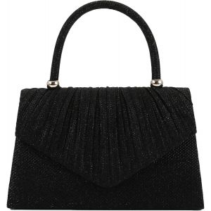 SJZG-Pochette De Soir&eacute;e &Agrave; Paillettes Pour Femme Avec Poign&eacute;e Sur Le Dessus, Sac &Agrave; Main &Eacute;l&eacute;gant Pour F&ecirc;te, Mariage, Bal De Fin D'Ann&eacute;e - Neuf