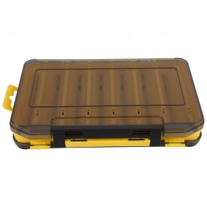 Boite De Conservation D'hamecons En Polypropylene Avec Boucle, Accessoire De Peche, Jaune - Neuf