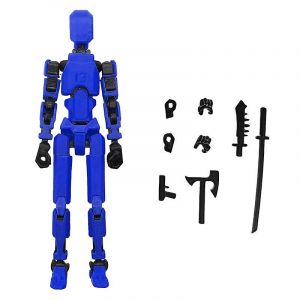 Mannequin articule mobile et metamorphe 2.0 imprime en 3D, 13 actions - Neuf