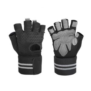 (L) Gants De Sport Pour Hommes Et Femmes - Gants Respirants Pour Femmes - Silicone Antidérapant - Protection De La Paume - Pour L'entraînement, Le Cyclisme, Les Tractions - Neuf