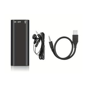 Enregistreur vocal num&eacute;rique 8G avec lecteur MP3 pour les cours et les r&eacute;unions - Neuf