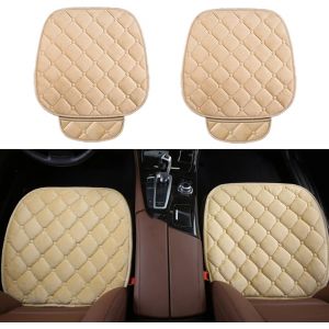 Housse de si&egrave;ge auto, housse de si&egrave;ge arri&egrave;re, housse de si&egrave;ge avant, tapis de protection pour animaux (2 si&egrave;ges avant, beige) - Neuf