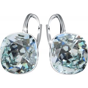 Chenquansarl-Légantes Boucles D'oreilles En Argent 925 - Avec Cristaux De Marque - Idée Cadeau Hypoallergénique - Bijou De Qualité Supérieure Pour Femme - Neuf
