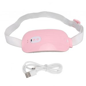 Ceinture chauffante electrique a 3 niveaux de chaleur, masseur vibrant, coussin chauffant menstruel pour femmes et filles - Neuf
