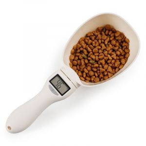 Cuillère Doseuse Électronique Pour Chien Avec Écran Lcd, Cuillère Peseuse Amovible Pour Nourriture Pour Chats Et Chiens, Distributeur De Cuillère-Mail Pour Une Mesure Précise - Neuf