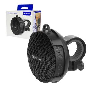 Enceinte st&eacute;r&eacute;o sans fil Bluetooth 5.0 compacte et am&eacute;lior&eacute;e pour v&eacute;lo, id&eacute;ale pour les activit&eacute;s en ext&eacute;rieur (5 W). - Neuf