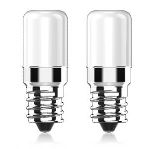 Ampoule Led Pour Réfrigérateur E14,2w Équivalente À Des Ampoules Halogènes 20w,Blanc Chaud 2700k,170lm,Petite Lampe Led À Vis E14 Pour Réfrigérateur,Lampe À Sel,Machine À Coudre, - Neuf