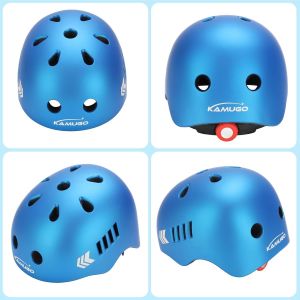 Subzonal-Casque Velo Enfant Ensemble, Casque Pour Enfants Pour Gar&ccedil;ons Et Filles De 2 &Agrave; 8 Ans, Avec Un Ensemble D'&eacute;quipement De Protection, Convient Aux Scooters V&eacute;los Patins &Agrave; Roulettes - Neuf