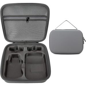 Sac De Rangement Pour Drone Dji Mini 4k/Mini 2/Mini 2 Se-Coque Rigide De Transport Compatible Avec Drone Dji Mini 4k/Mini 2/Mini 2 Se Et Accessoires-Gris,Gris - Neuf