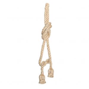 Douille de lampe suspendue vintage en corde de chanvre E27 de 2 m, 85-265 V (2 douilles) - Neuf