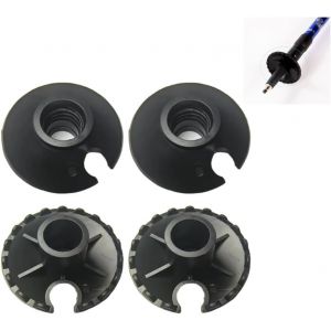 Letnerny-4 Pi&egrave;ces Panier Pour B&acirc;tons De Randonn&eacute;e R&eacute;sistance &Agrave; L'abrasion Bonne Stabilit&eacute; Caoutchouc Embouts Pour B&acirc;tons De Marche Convient &Agrave; Plupart B&acirc;tons Trekking Standard Baton De Marche Telescop - Neuf