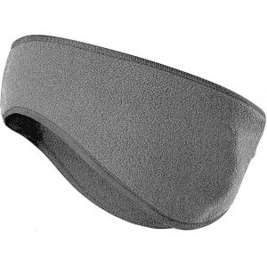 Polaire Chauffe-Oreilles Bandeau Hiver Oreilles Muffs Pour Hommes Femmes Enfants, Gris - Neuf
