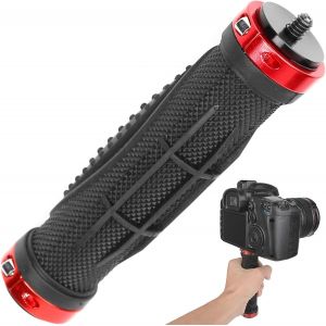 PCS Stabilisateur de caméra Poignée de caméra DSLR Grip Stabilisateur vidéo de caméra avec filetage mâle 1/4" pour caméra vidéo numérique Caméscope Caméra d'action LED Vidéo Lumière Smartphone - Neuf